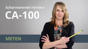 Meetinstructies Scharnierende hordeur CA-100